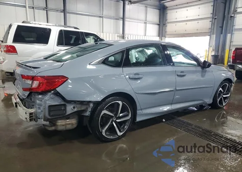 2021 Honda Accord Sport Se из США, поврежденный, VIN 1HGCV1F4XMA042126